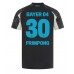 Maillot de foot Bayer Leverkusen Jeremie Frimpong #30 Troisième vêtements 2024-25 Manches Courtes